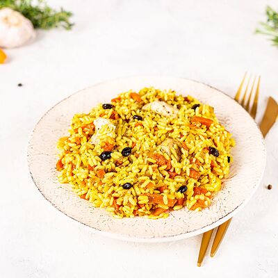 Плов узбекский в У Палыча. С пылу, с жару! по цене 323 ₽