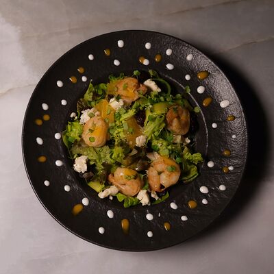 Салат с креветками в Fjord по цене 710 ₽