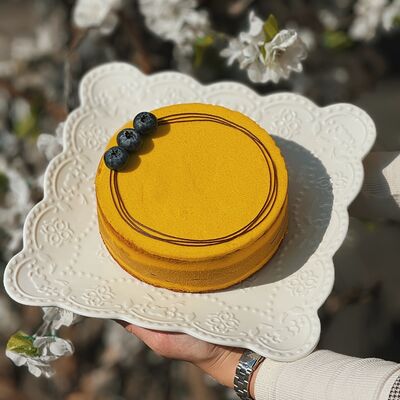 Торт Черника - лимон в Кондитерская Виолет по цене 1590 ₽