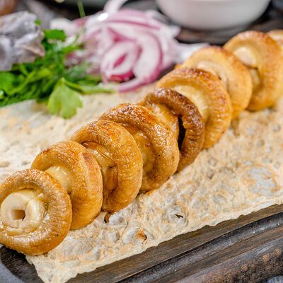 Шампиньоны на углях в Шашлык Хаус Grill Premium Combo по цене 350 ₽