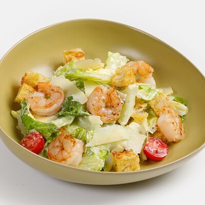 Цезарь с креветками в Coffee Boom по цене 900 ₽