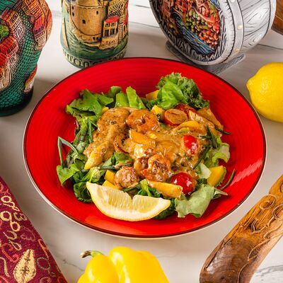 Салат с креветками в Тбилиси по цене 780 ₽