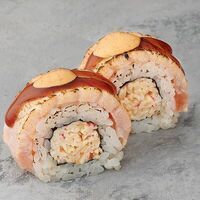 Запеченная Филадельфия краб в Мох