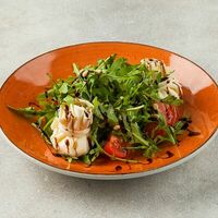 Салат с сырным мешочком а-ля Буррата в Ресторан Лесной