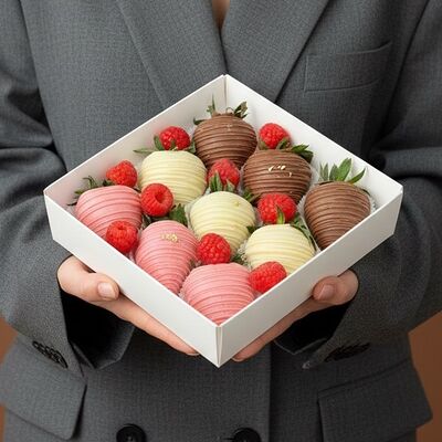 Клубника в шоколаде Minimum (9-12 шт.) в Luna-Клубника в шоколаде по цене 2990 ₽