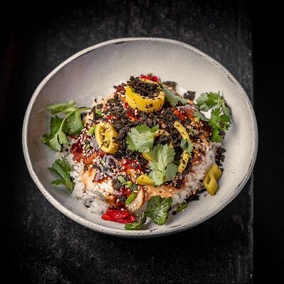 Поке с угрем в Техникум по цене 750 ₽