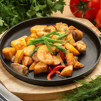 Свинина с картофелем в Фуд Корт №1