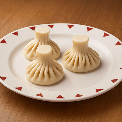 Хинкали с тигровой креветкой и страчателлой в ЮжанеГорожане по цене 618 ₽