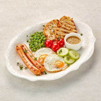 Глазунья в Пармезан по цене 595 ₽