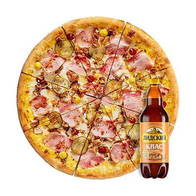 Чикен бекон и Лидский квас в ПиццаМания по цене 29 р.