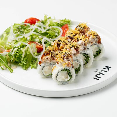 Ролл с угрем и грушей в Kuji Sushi по цене 1190 ₽