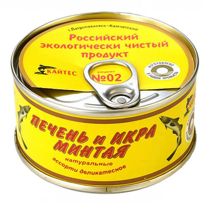 Печень и икра минтая в Раковарня Красный рак по цене 300 ₽