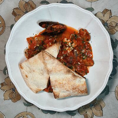 Соте из морепродуктовв Сицилийцы по цене 1320 ₽