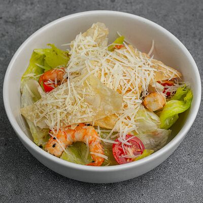 Цезарь с креветкамив Гурман по цене 430 ₽