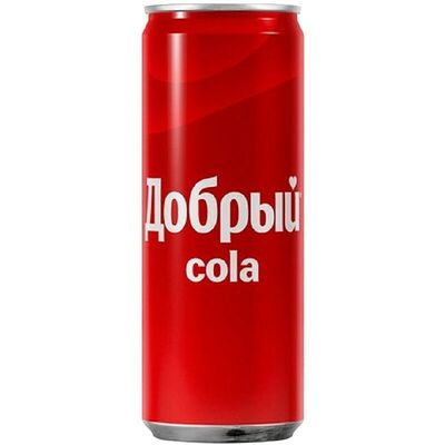 Добрый Кола в жестяной банке в Мощная шаурма по цене 189 ₽