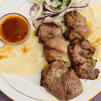 Шашлык баранина из разных частей в Горячо и вкусно по цене 900 ₽
