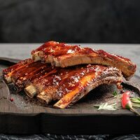 Свиные рёбра BBQ в SB Burgers