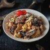 Паста с курицей и грибами в Папин гараж по цене 510