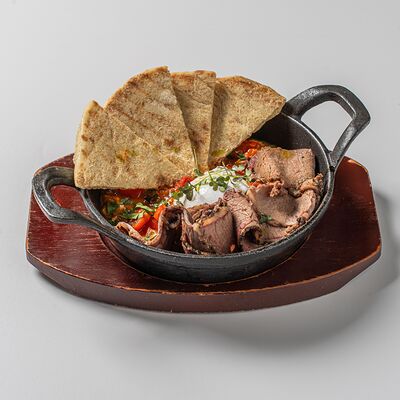 Шакшука с брискетомв Миндаль по цене 1068 ₽