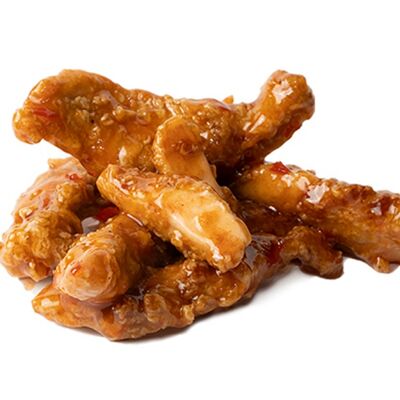 Куриные стрипсы под соусом Sweet Chilli в SFC по цене 383 ₽