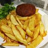 Котлетка с жареной картошкой в Шашлык & Гриль по цене 300
