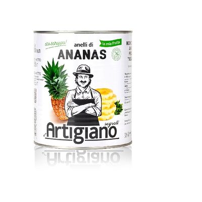Ананасы Artigiano кольца в сиропе, 3050 г в Стрит Фуд по цене 2400 ₽