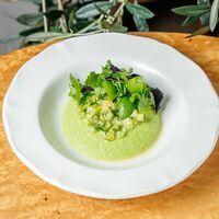 Зеленый хумус в Grecco