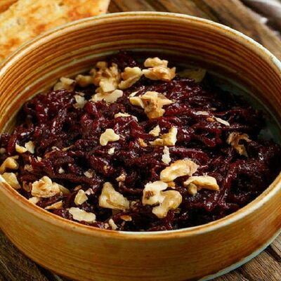 Свекольная икра в Баклажан в ТЦ 