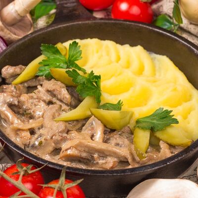 Манзо а-ля Строганов в Луиджи & Тосё по цене 389