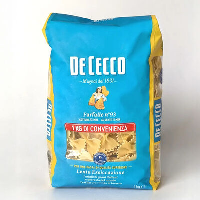 Паста De Cecco №93 Фарфалле в Ченто Пицца по цене 1500 ₽