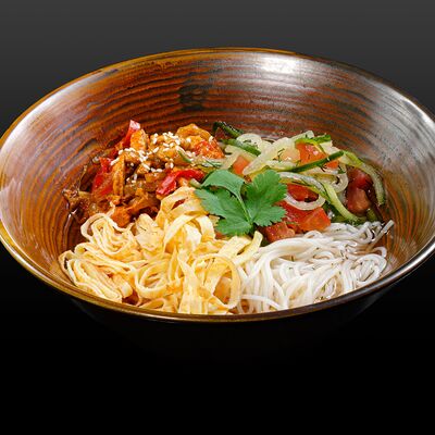 Кукси на холодном курином бульоне в Sushi & More по цене 500 ₽