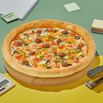 Пицца Тар-тар с говядиной в Dostaевский по цене 723 ₽