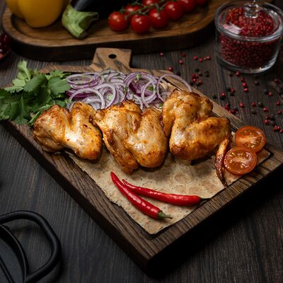 Шашлык из куриных крылышек в Прожар по цене 650 ₽