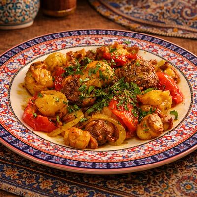 Чучвара жареная в Тминъ по цене 470 ₽