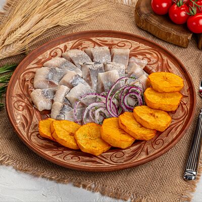 Закуска Сельдь по-фински в Русская кухня по цене 550 ₽