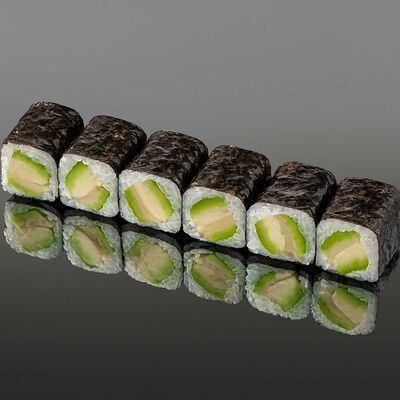 Маки ролл с авокадо в OUGI по цене 470 ₽