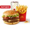 Двойной Биг Тейсти Большой МакКомбо в Макдоналдс по цене 425