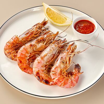 Лангустин на углях с пастой Том ям в Промрыба по цене 999 ₽