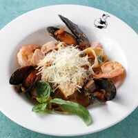 Лингвини с морепродуктами в Сварня