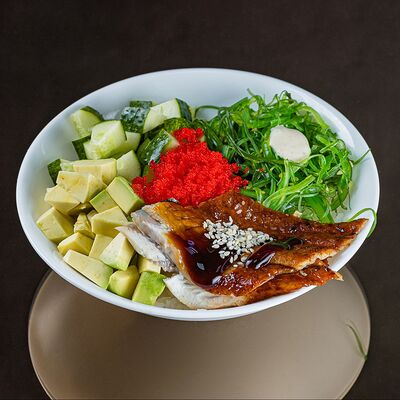 Поке с угрем в Васаби по цене 850 ₽