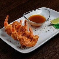 Креветки темпура с соусом танго-манго в Rave Resort