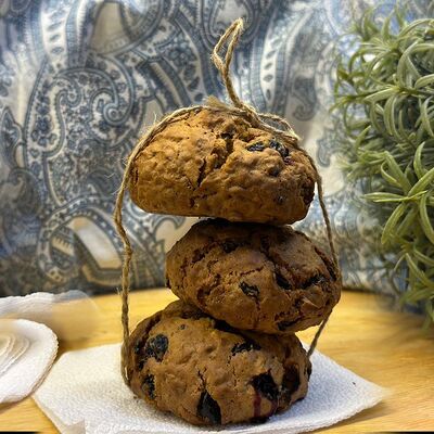 Печенье-фитнес с чёрной смородиной в МакоФФка Вкуса по цене 80 ₽