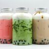 Логотип кафе MEPS bubble tea