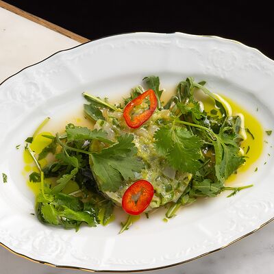 Тартар из гребешка в Chopbbq по цене 870 ₽