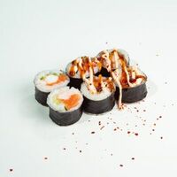 51. Малый ролл с лососем, креветкой и огурцомв ЁБИСАН