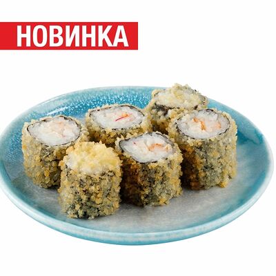 Хрустящий ролл креветка-краб в Chicken Pizza & Sushi по цене 274 ₽