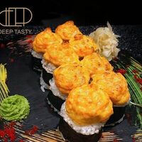 Запеченный ролл с креветкой в Deep Tasty