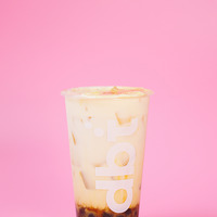 Сливочно-карамельный Боба холодный Обьем M (маленький) в Double Bubble Tea