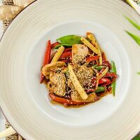 Wok Цыпленок в тайском соусе сладком чили в Винегрет