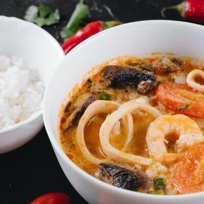 Том ям с морепродуктами в Вьетнамка по цене 742 ₽